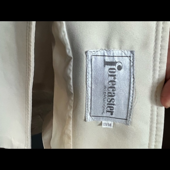 Forecaster International women's ivory coat 13/14 - Picture 14 of 15